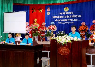 Đại hội Công đoàn VOSCO lần thứ XIV, nhiệm kỳ 2023-2028: “Đổi mới – Dân chủ - Đoàn kết – Phát triển”