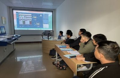 Hệ thống kiểm soát khí thải EGCS trên mô phỏng buồng máy tại TTHL VOSCO