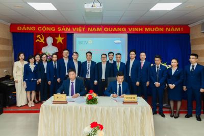 Lễ ký kết hợp đồng cấp tín dụng giữa VOSCO và ngân hàng BIDV