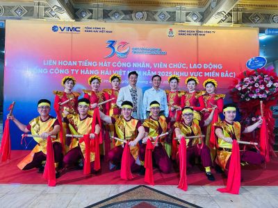 Liên hoan Tiếng hát công nhân, viên chức, lao động năm 2025 khu vực miền Bắc do Công đoàn Tổng công ty Hàng hải Việt Nam tổ chức 