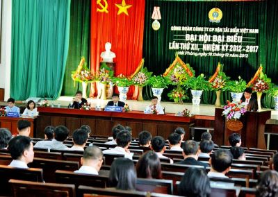 Vosco tổ chức thành công Đại hội Đại biểu Công đoàn Công ty lần thứ XII