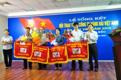 Đoàn VĐV Vosco đạt thành tích cao tại Hội thao TCT Hàng hải Việt Nam KV phía Bắc
