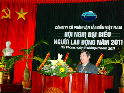 VOSCO held a conference delegate workers in 2011